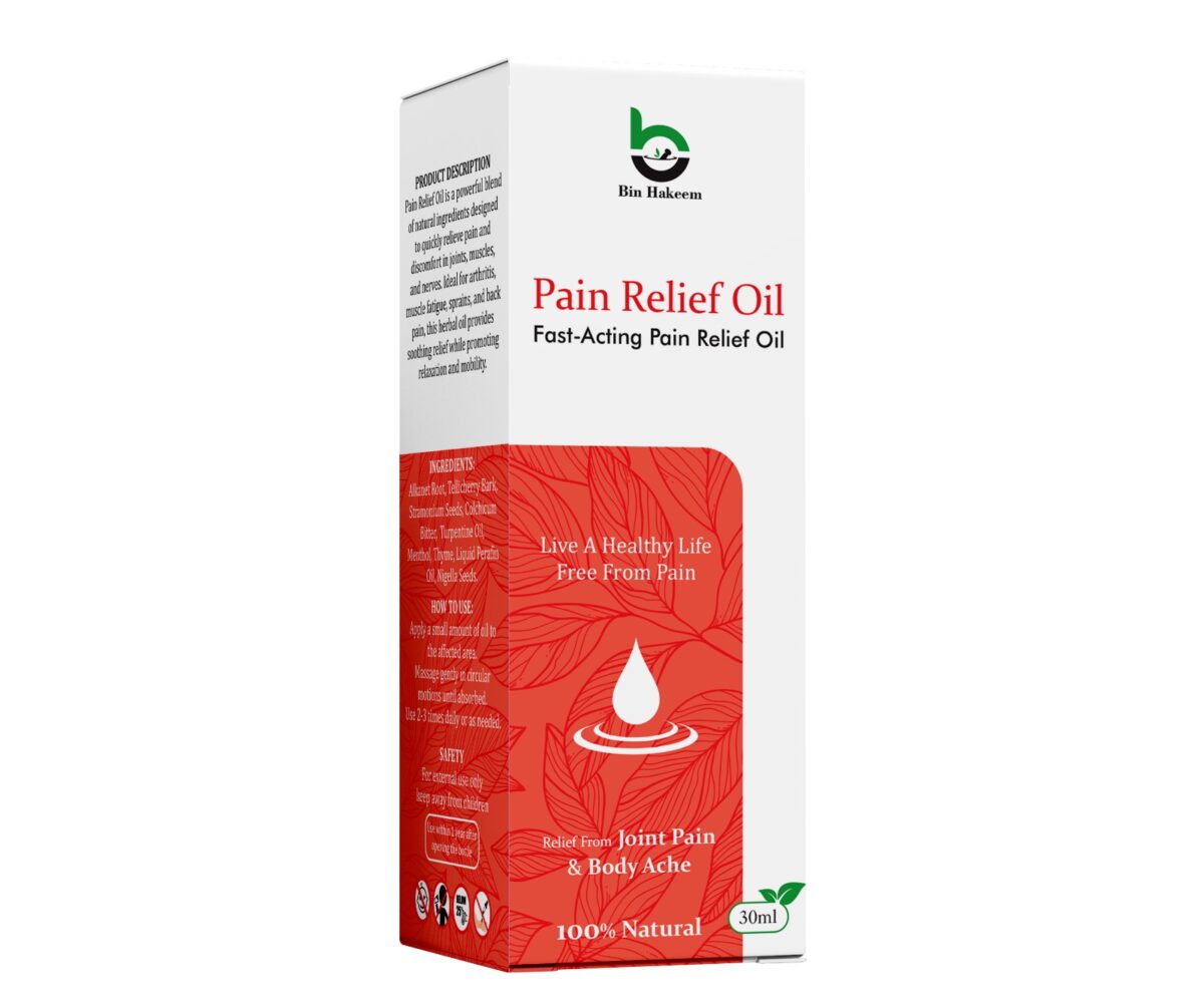 Pain Relief Oil by Binhakeem